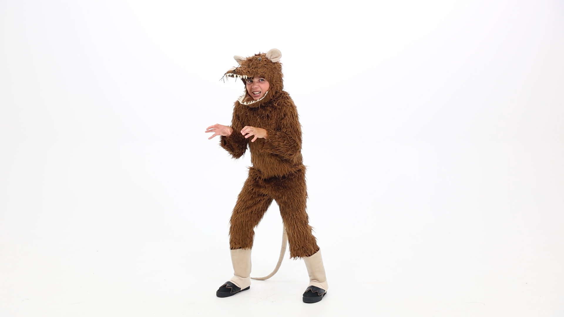 Be warm and cozy while looking scary with the Kids Princess Bride Rodent of Unusual Size Costume costume. Made by us, you will surely look the part for this years scary season.